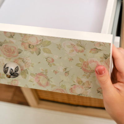 Furniture vinyl Floral pattern
