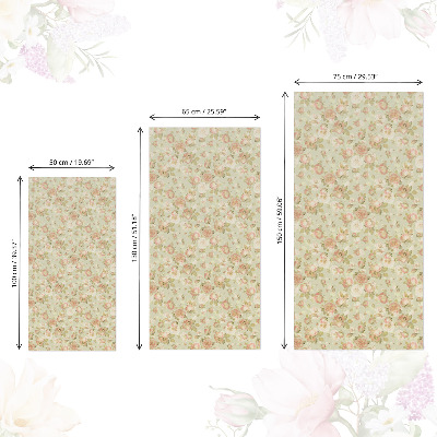 Furniture vinyl Floral pattern