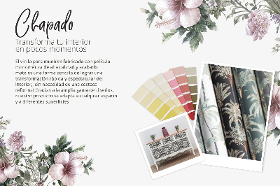 Furniture vinyl Watercolor mosaic