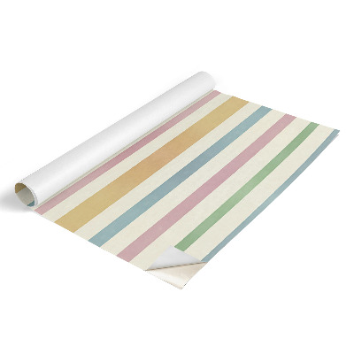 Furniture vinyl Pastel stripes