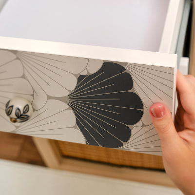 Cabinet sticker Floral patterns