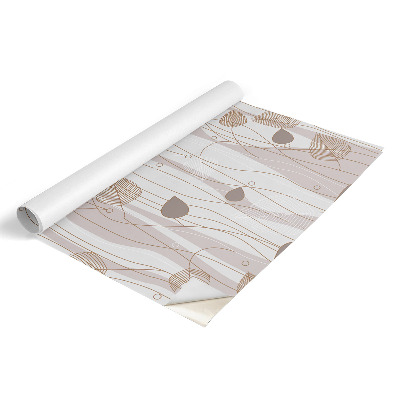 Furniture vinyl Leafy pattern