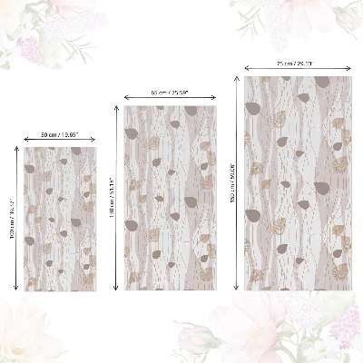 Furniture vinyl Leafy pattern