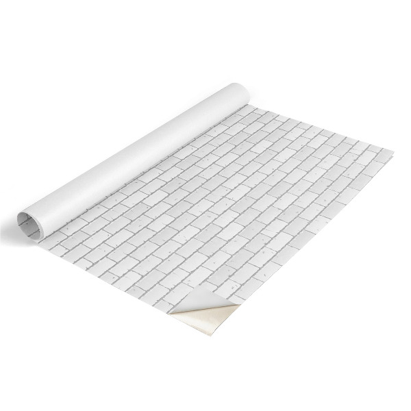 Furniture vinyl White brick