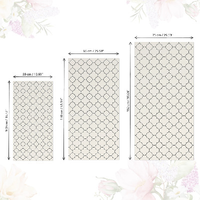 Furniture decal Geometric pattern