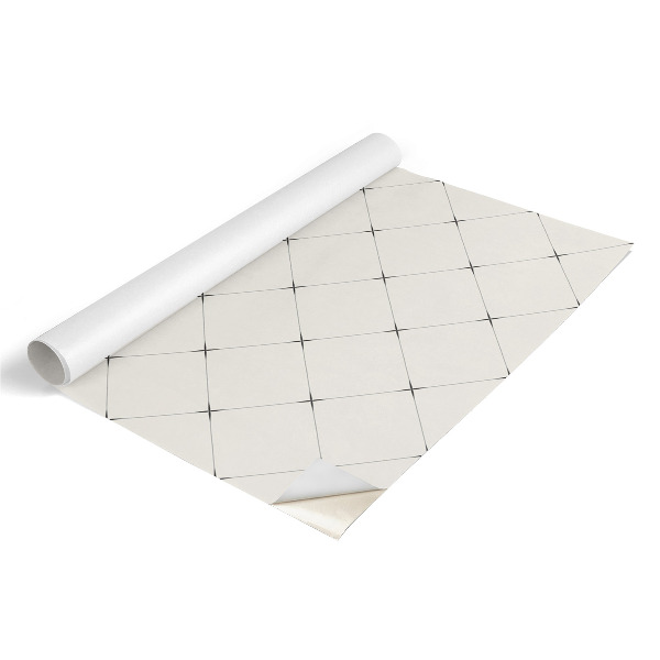 Cabinet sticker Geometric rhombuses