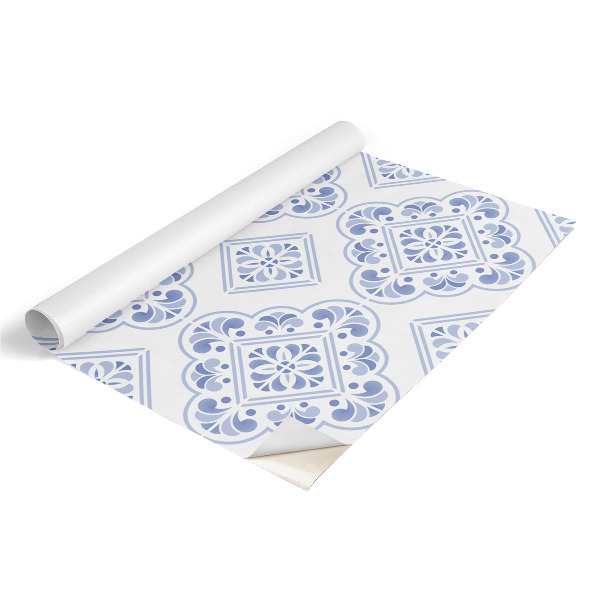 Furniture decal Blue pattern