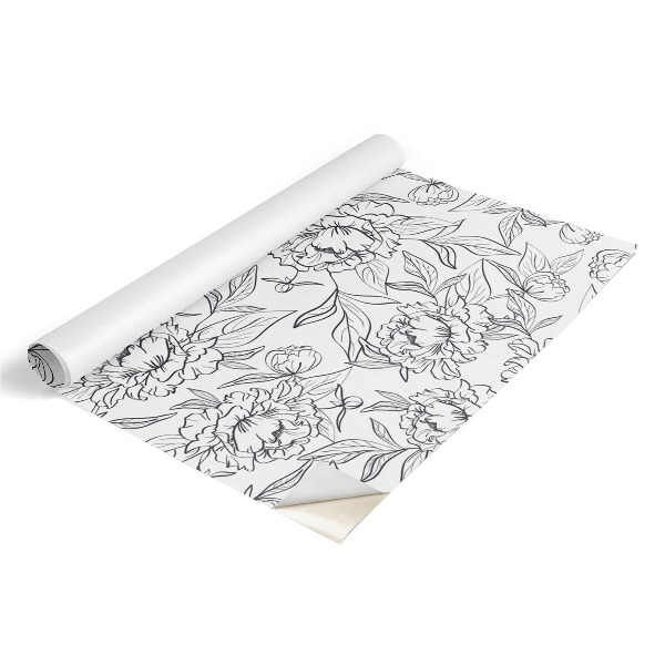 Furniture vinyl Floral pattern