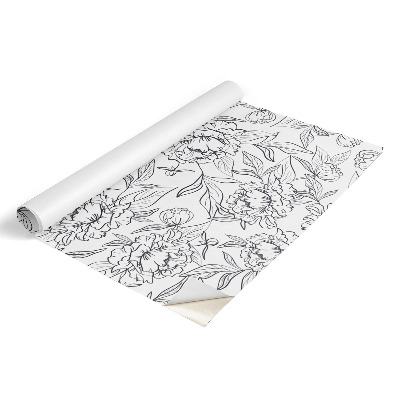 Furniture vinyl Floral pattern