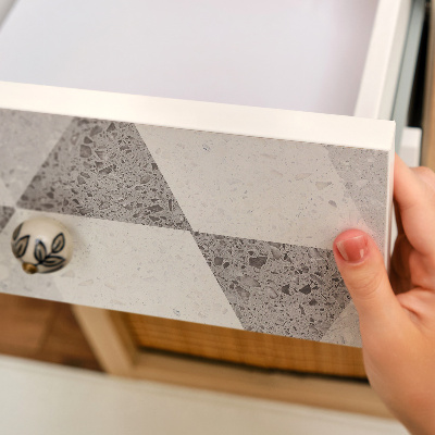 Cabinet sticker Simple mosaic