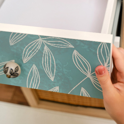Furniture vinyl Plant pattern