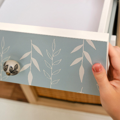 Furniture decal Leafy motif