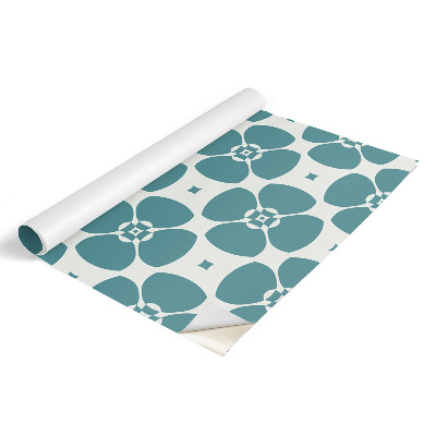 Cabinet sticker Floral geometry