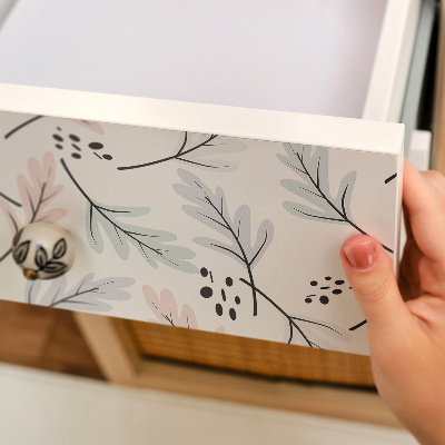 Furniture vinyl wrap God of plants