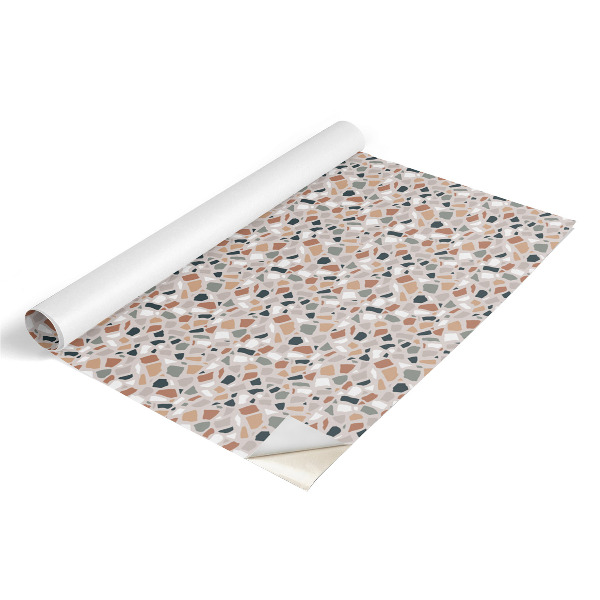 Furniture vinyl Terrazzo pattern