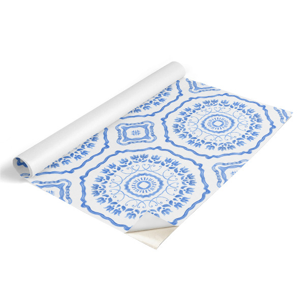 Furniture vinyl Greek tiles