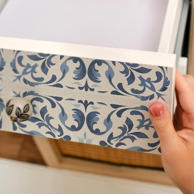 Furniture decal Tiled pattern