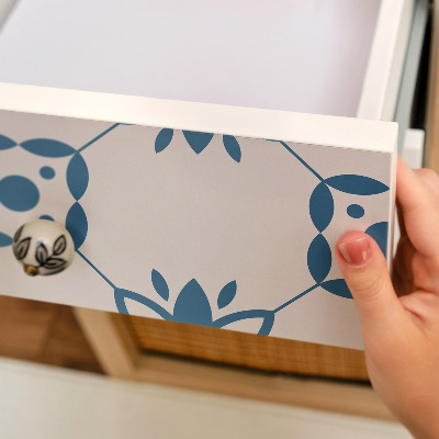 Furniture vinyl wrap Simple tiles