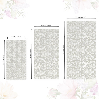 Cabinet sticker Plant ornaments