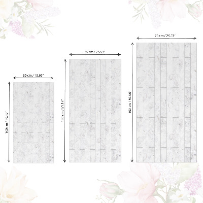 Furniture decal Marble bricks