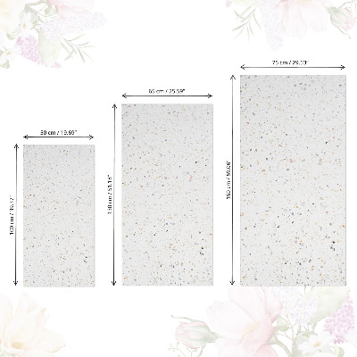 Cabinet sticker Terrazzo pattern