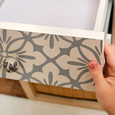 Furniture vinyl Floral pattern