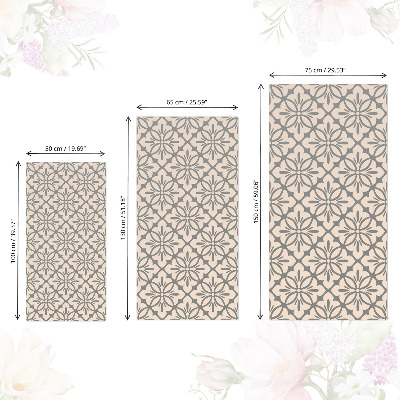 Furniture vinyl Floral pattern