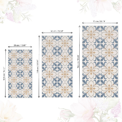 Furniture vinyl wrap Retro flowers