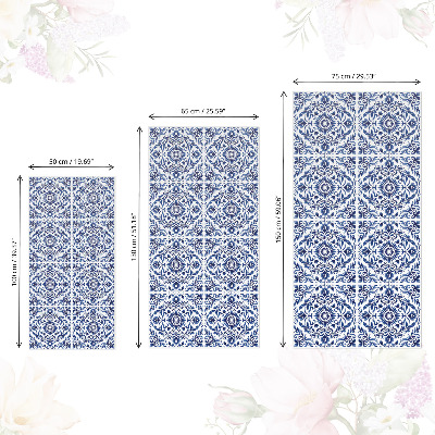 Furniture decal Tile pattern