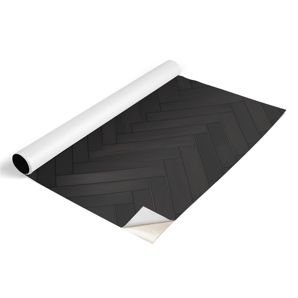 Furniture vinyl Dark herringbone