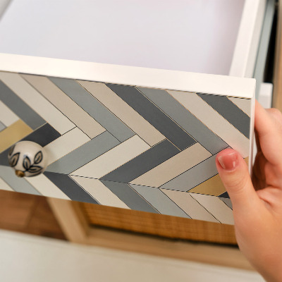 Furniture vinyl Dynamic herringbone