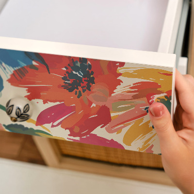 Furniture vinyl Colorful kaleidoscope