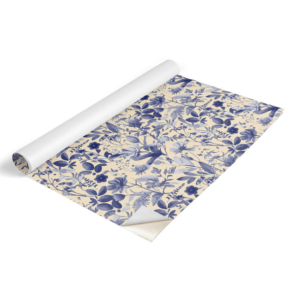Furniture decal Floral pattern