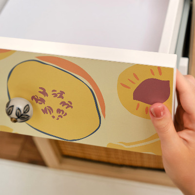 Cabinet sticker Fruit pattern