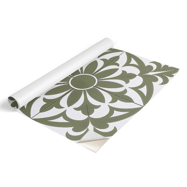 Furniture vinyl wrap Green leaves