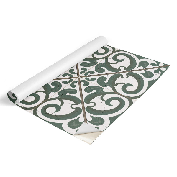 Furniture decal Plant swirls