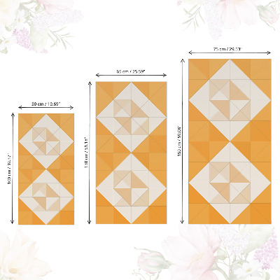 Furniture decal Triangle mosaic