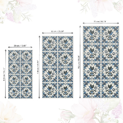 Furniture vinyl Blue birds