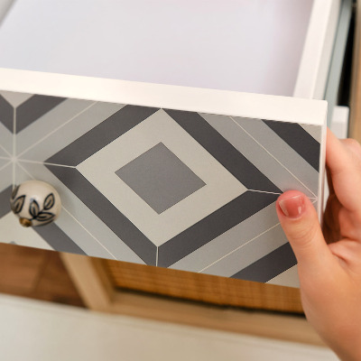 Furniture vinyl Geometric tiles