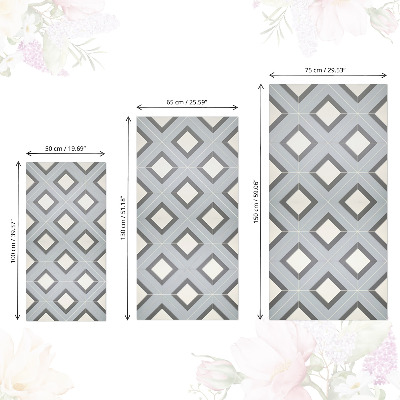 Furniture decal Geometric pattern
