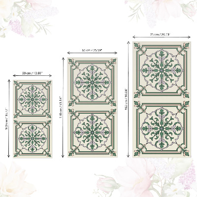 Furniture vinyl Botanical ornament