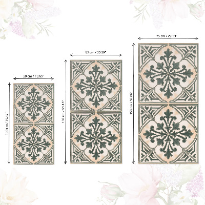 Furniture decal Vintage tiles