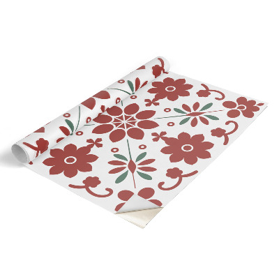 Furniture vinyl Folk flowers