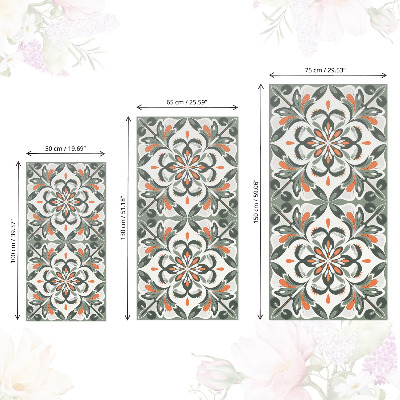 Furniture decal Floral symmetry