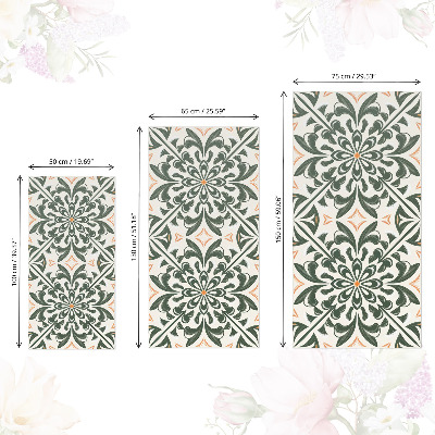 Cabinet sticker Retro tiles