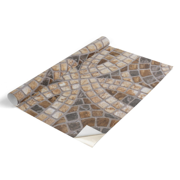 Furniture vinyl Stone mosaic
