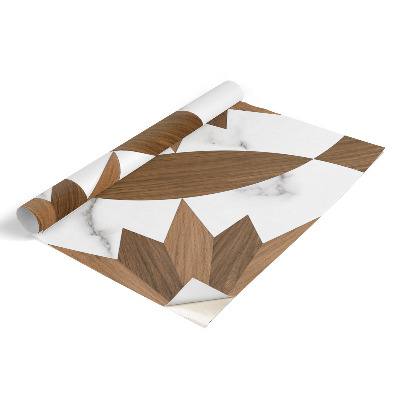 Furniture decal Wood and marble