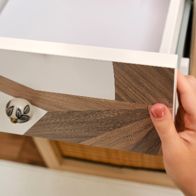 Furniture decal Wood and marble