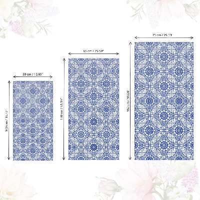 Furniture vinyl Ornamental tiles