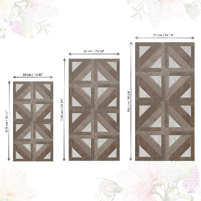 Furniture decal Geometric pattern